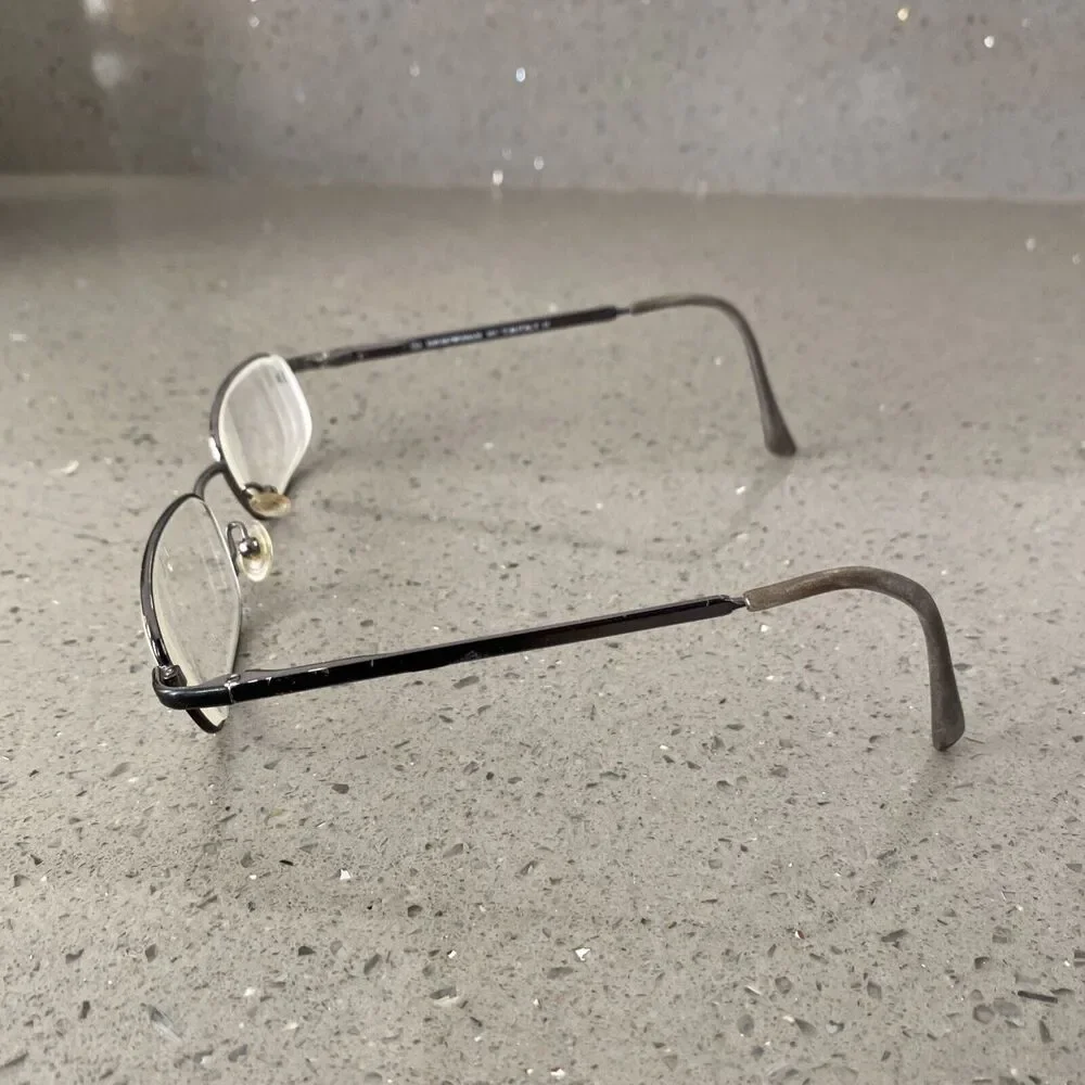 EMPORIO ARMANI 130 EA 9030 Eyeglasses Frames ONLY 7Z3 Italy full rim square